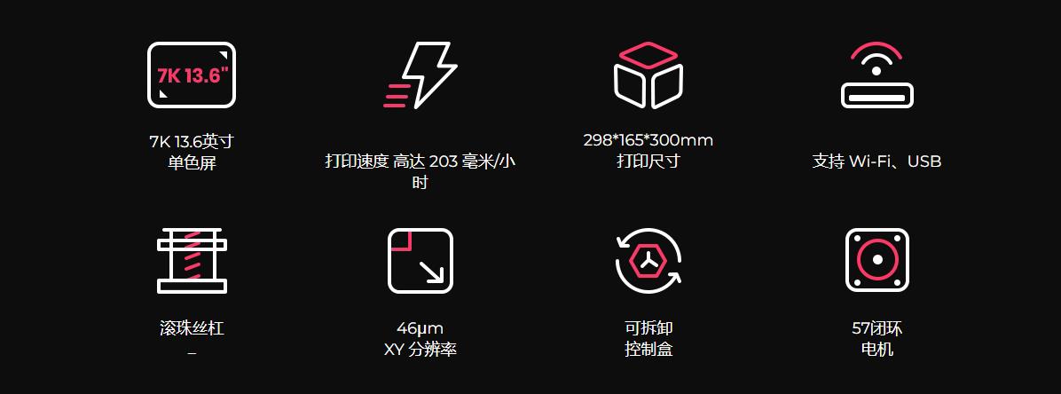 [视频] Coolsiga FinderOne136：最快的13.6寸7K LCD光固化3D打印机