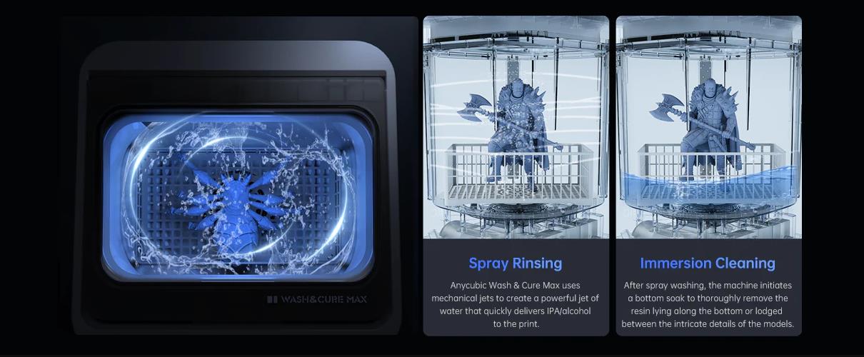 [视频] Anycubic Wash&Cure Max：清洗+后固化二合一设备