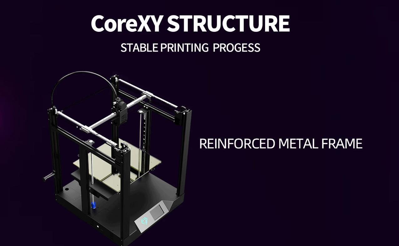 [视频] TwoTrees SP-5 V3 CoreXY高速3D打印机
