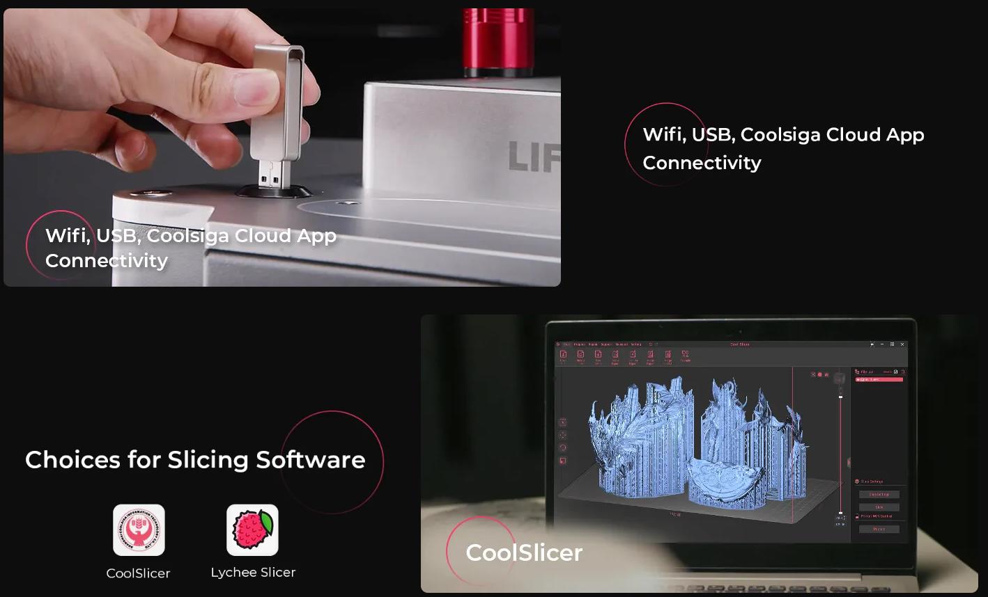 [视频] Coolsiga FinderOne136：最快的13.6寸7K LCD光固化3D打印机