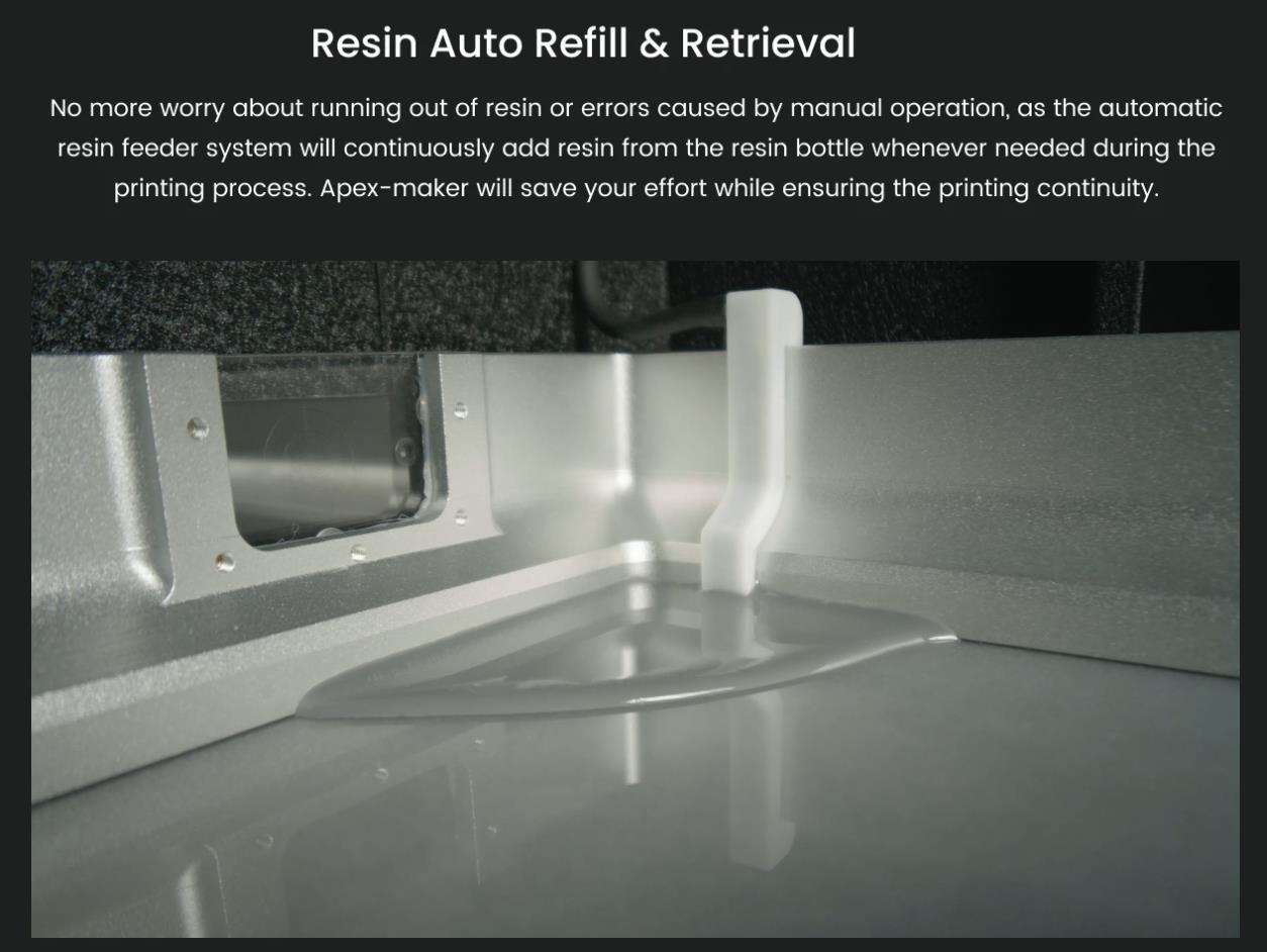 [视频] Apex-maker X1：工业高速16英寸8K LCD光固化3D打印机