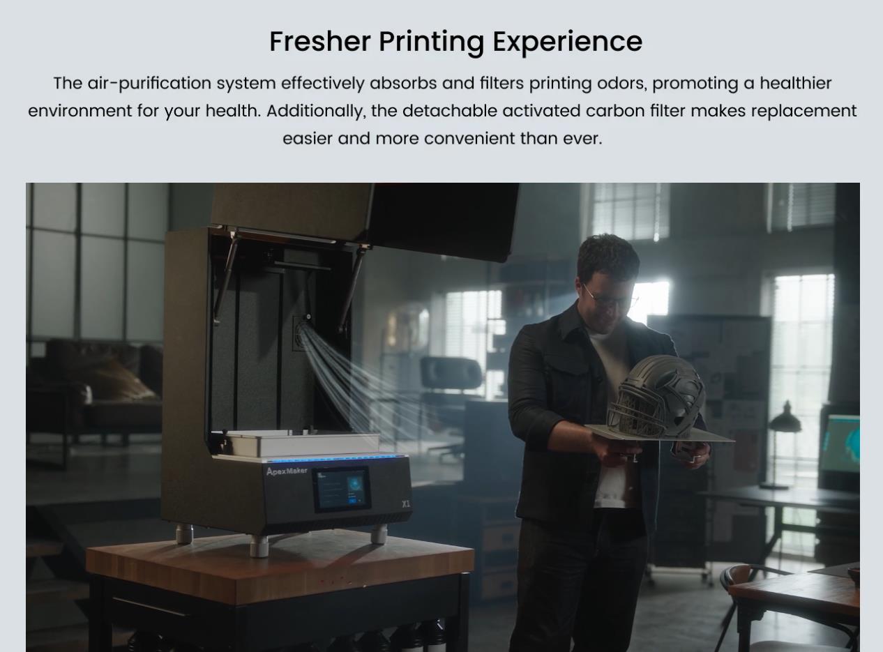 [视频] Apex-maker X1：工业高速16英寸8K LCD光固化3D打印机