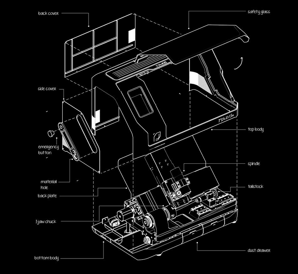 [视频] Rownd CNC Lathe：终极数控车床开启您的创意之旅