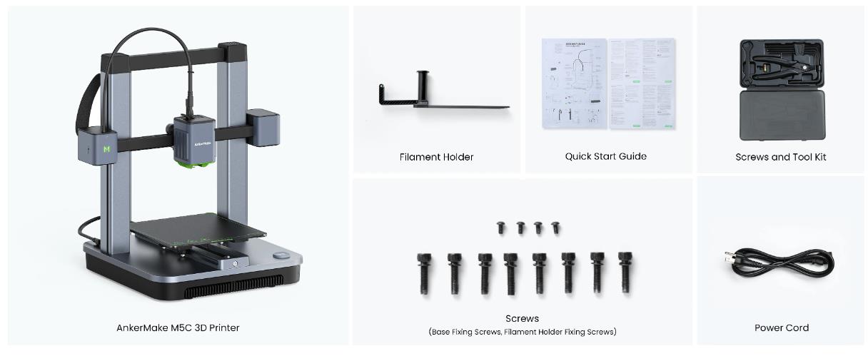 [视频] AnkerMake M5C FDM 3D打印机：一键打印让乐趣变得真实
