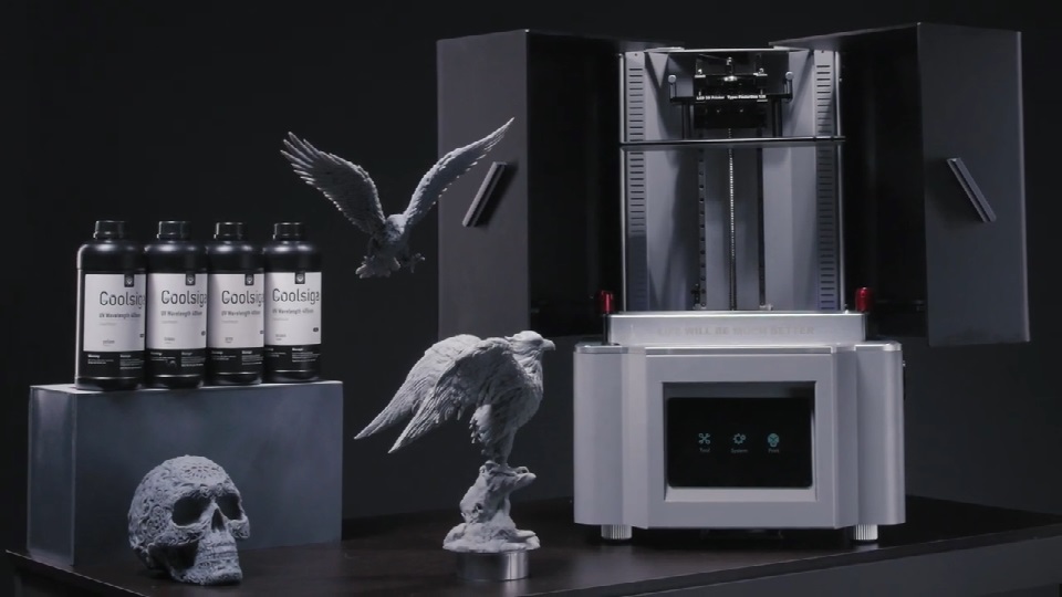 [视频] Coolsiga FinderOne136：最快的13.6寸7K LCD光固化3D打印机