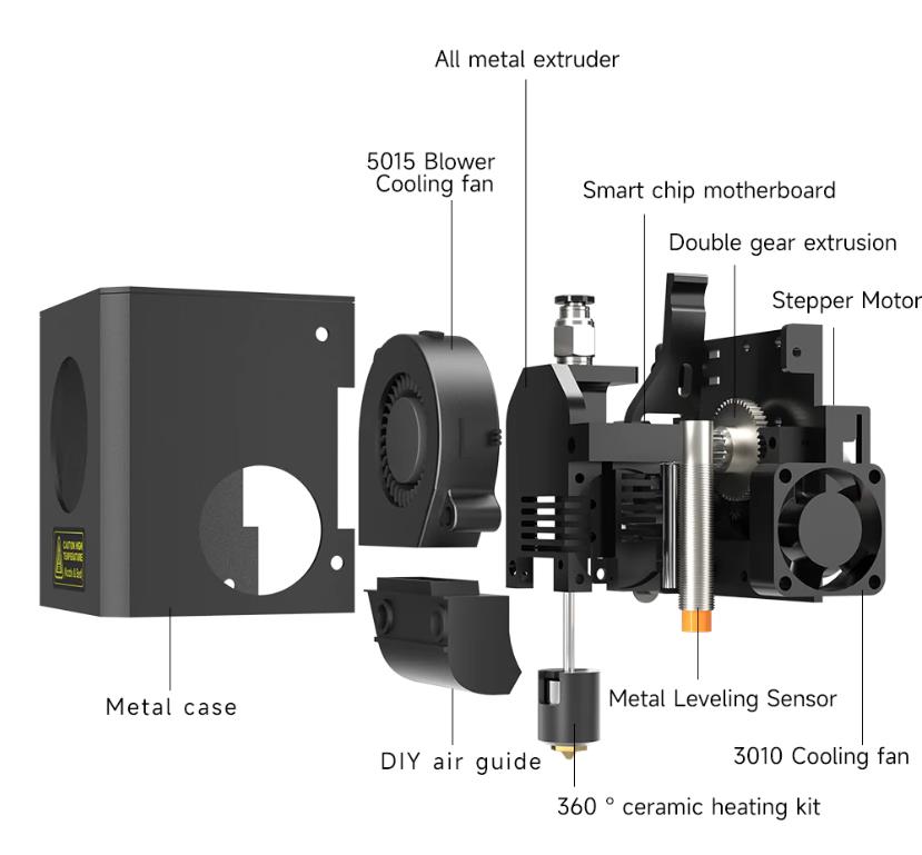 [视频] Kingroon KLP1 CoreXY 3D打印机：Klipper固件500mm/s高速打印