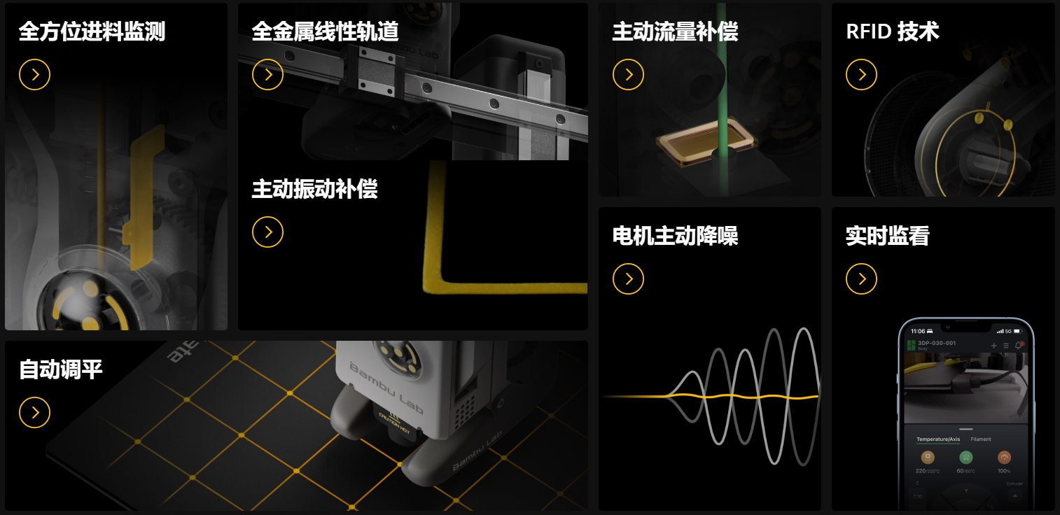 [视频] Bambu Lab A1 mini悬臂3D打印机：让多色打印成为标配