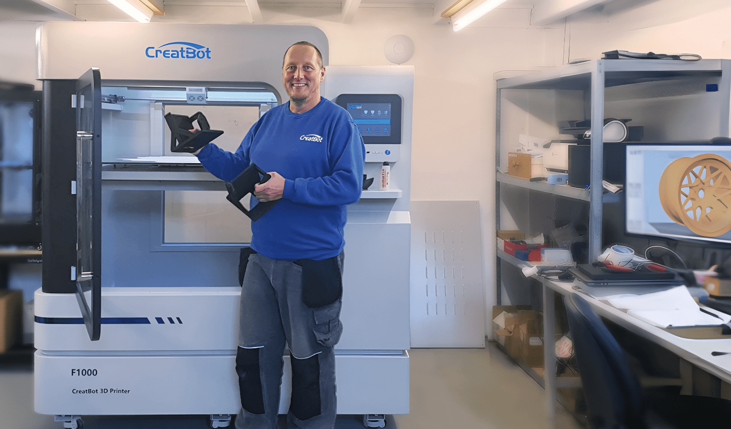 [视频] CreatBot D1000/F1000超大尺寸工业级FDM 3D打印机