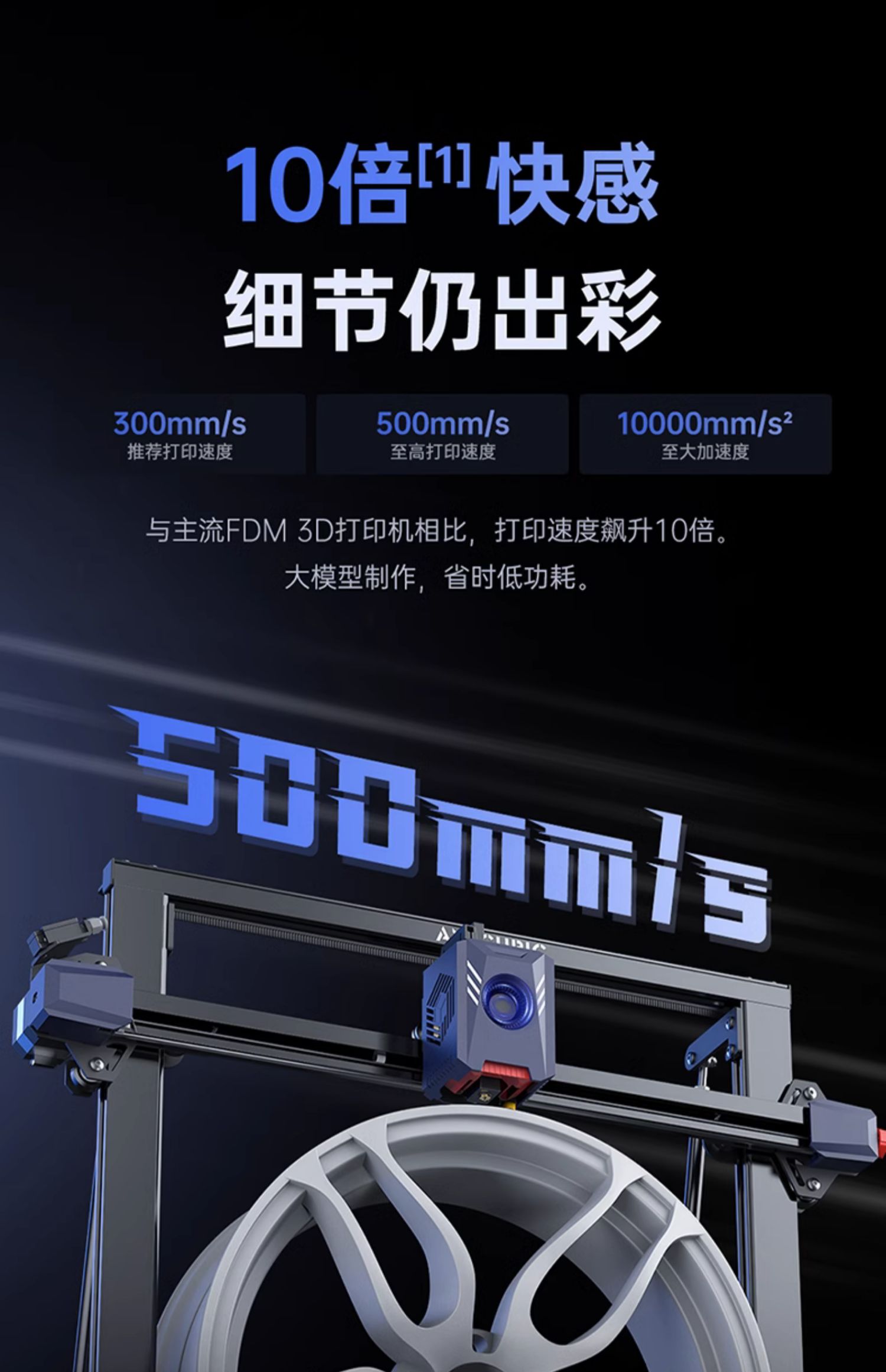 [视频] Anycubic Kobra2 Max：高速巨舰 88L打印体积 智能且易用