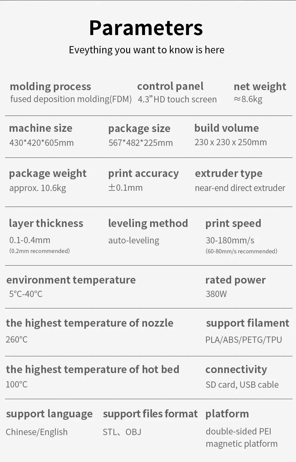 [视频] JG-MAKER R1：适合初学者的FDM 3D打印机