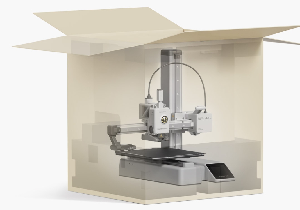 [视频] Bambu Lab A1 mini悬臂3D打印机：让多色打印成为标配