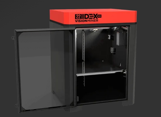 [视频] VisionMiner 22 IDEX v2：全新碳纤维、PEEK和ULTEM 3D打印机 自流平调平