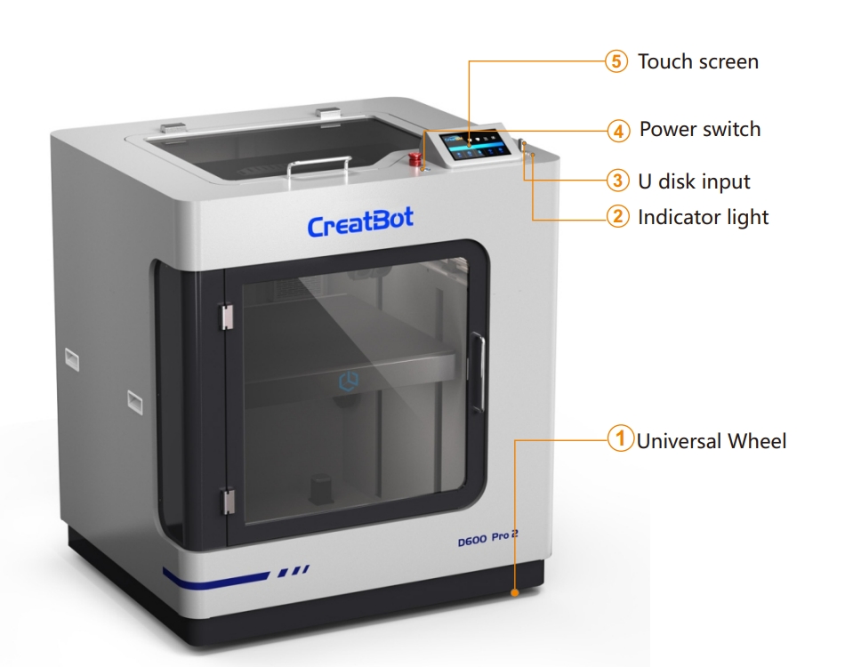 [视频] CreatBot D600 Pro2：全新一代全球爆款企业级大尺寸FDM 3D打印机