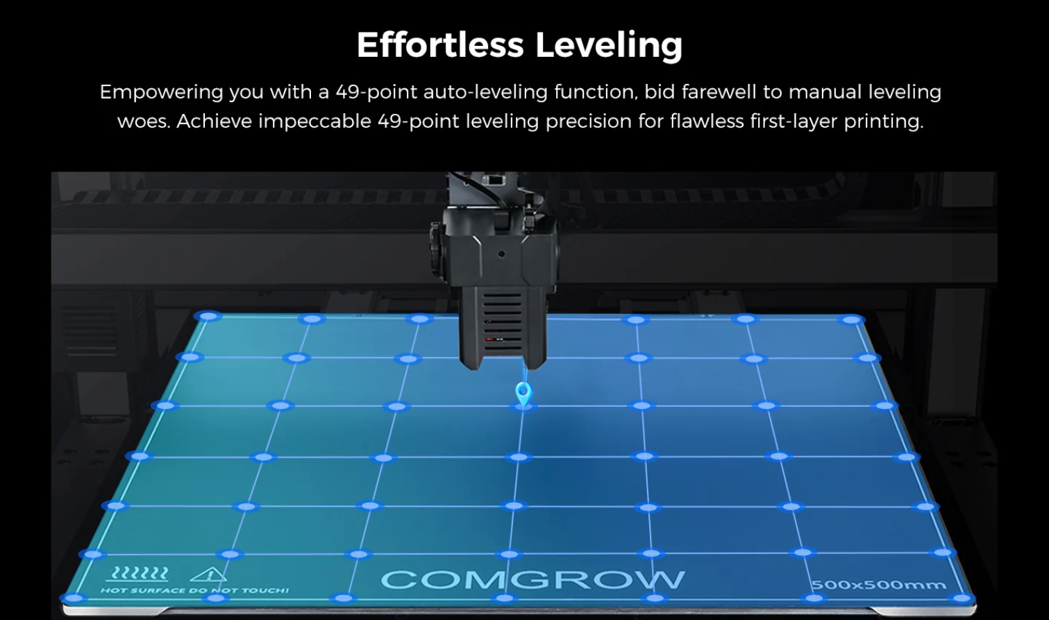 [视频] COMGROW T500：大尺寸Klipper直驱FDM 3D打印机