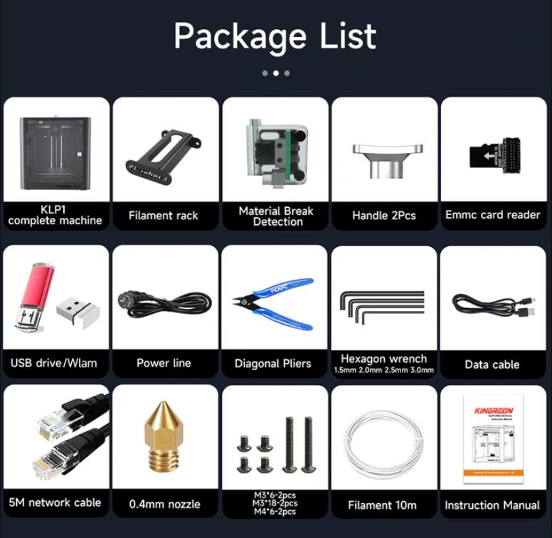 [视频] Kingroon KLP1 CoreXY 3D打印机：Klipper固件500mm/s高速打印