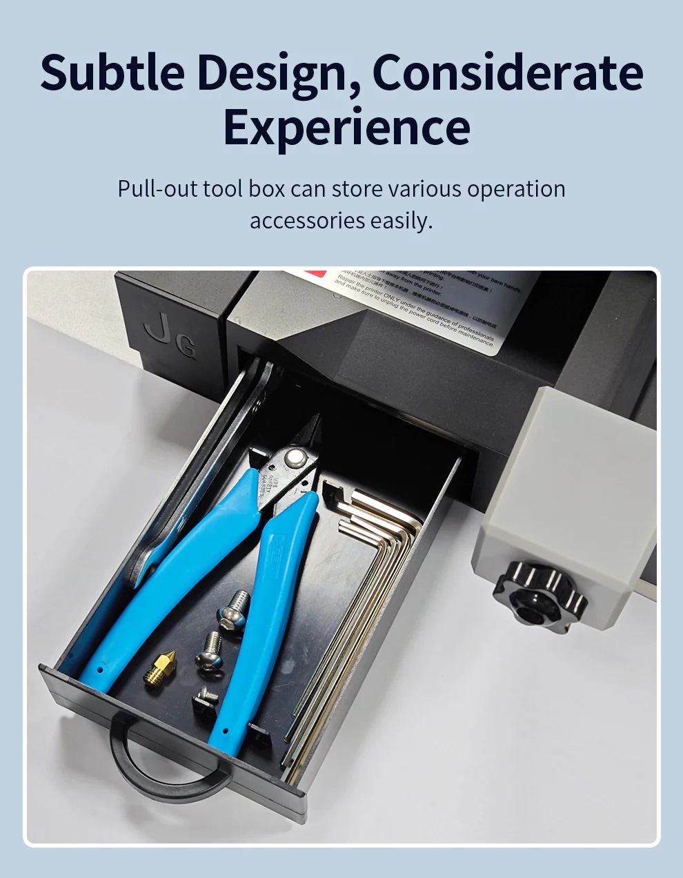 [视频] JG-MAKER R1：适合初学者的FDM 3D打印机