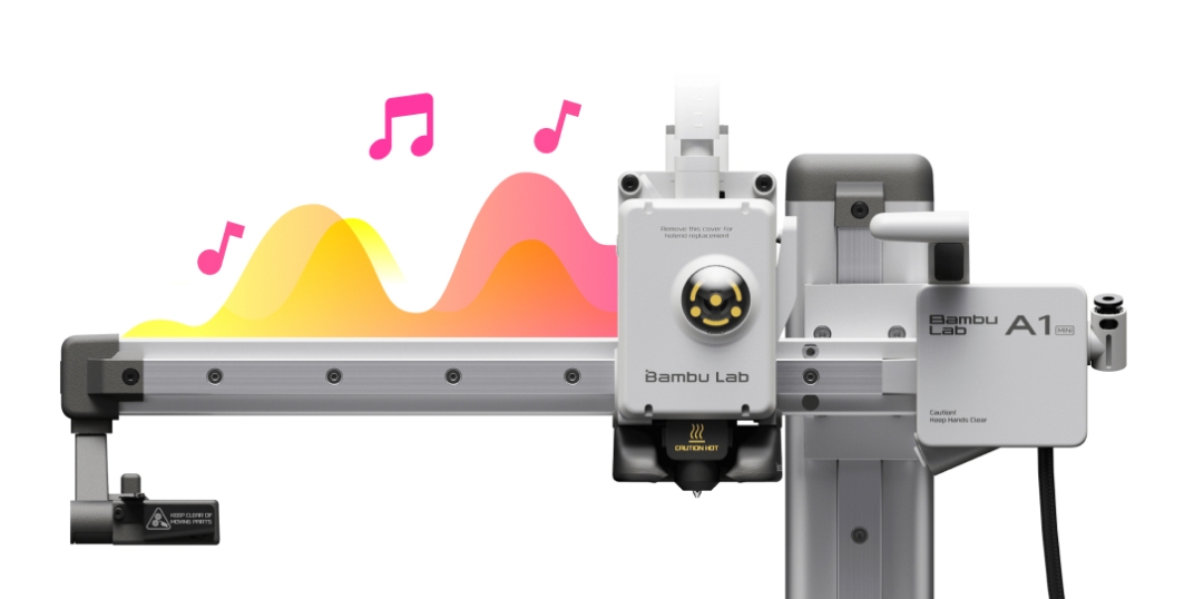 [视频] Bambu Lab A1 mini悬臂3D打印机：让多色打印成为标配