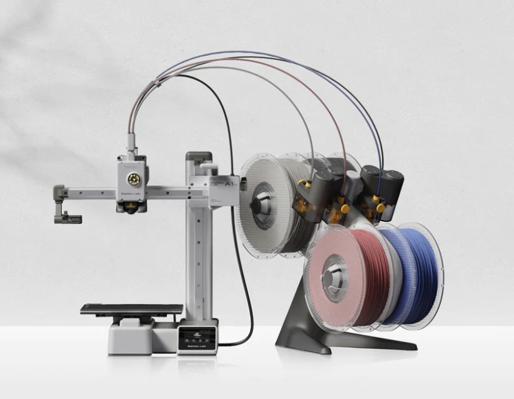 [视频] Bambu Lab A1 mini悬臂3D打印机：让多色打印成为标配