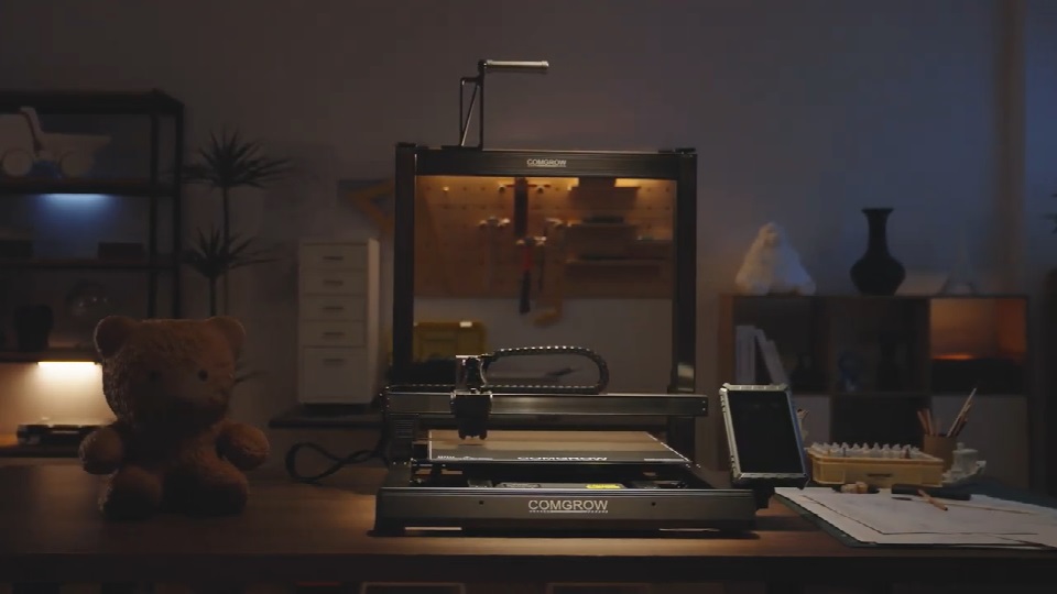 [视频] COMGROW T500：大尺寸Klipper直驱FDM 3D打印机