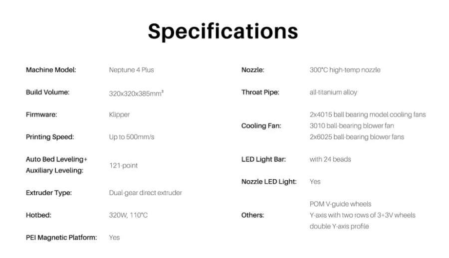 [视频] ELEGOO Neptune4 Plus和ELEGOO Neptune4 Max FDM 3D打印机