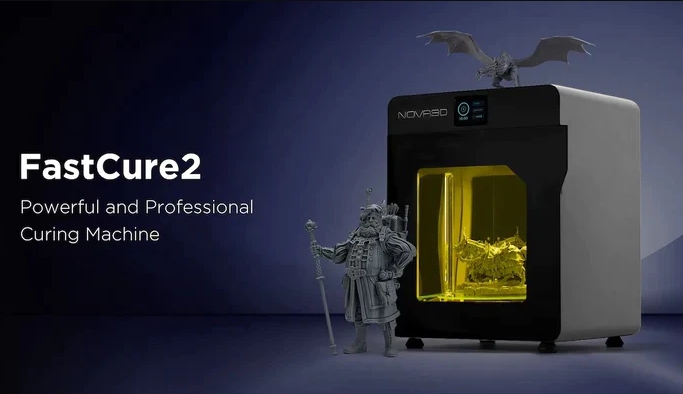 [视频] NOVA3D FastCure2：新一代强大且专业的后固化设备