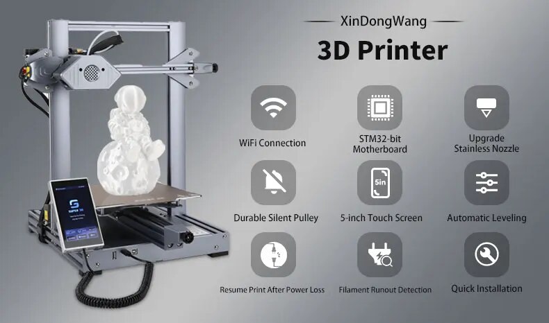 [视频] Super3D-A3 3D打印机：让您的打印变得非常简单