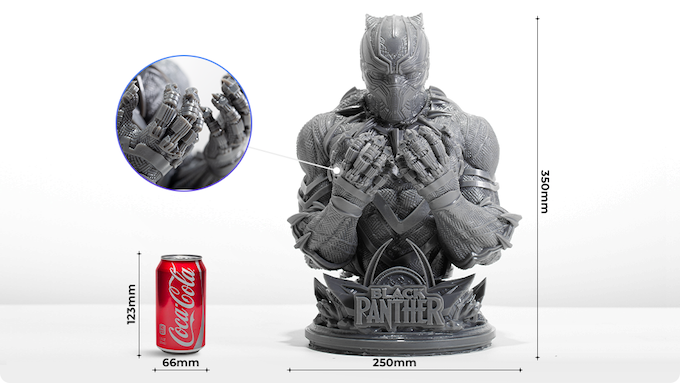 [视频] STARFIELD 3D：世界上第一台大型打印和后固化一体式SLA 3D打印机