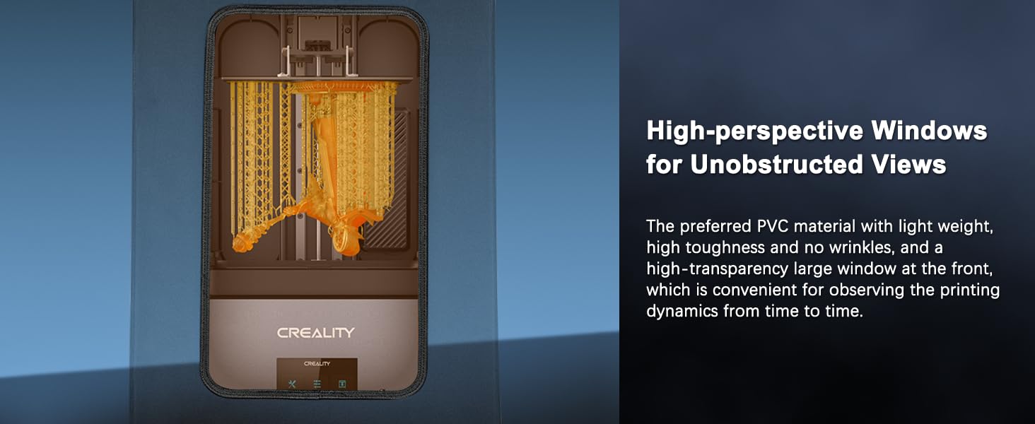 [视频] Creality Resin Printer Enclosure：光固化3D打印机专用空气过滤箱