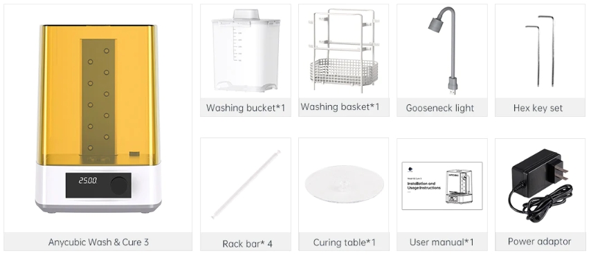 [视频] Anycubic Wash&Cure3刷新您的光固化后处理体验