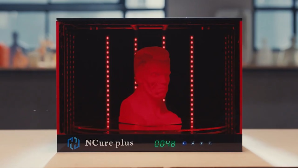 [视频] JuiceLab Ncure：用于大型3D打印的大容量后固化机器（套件）