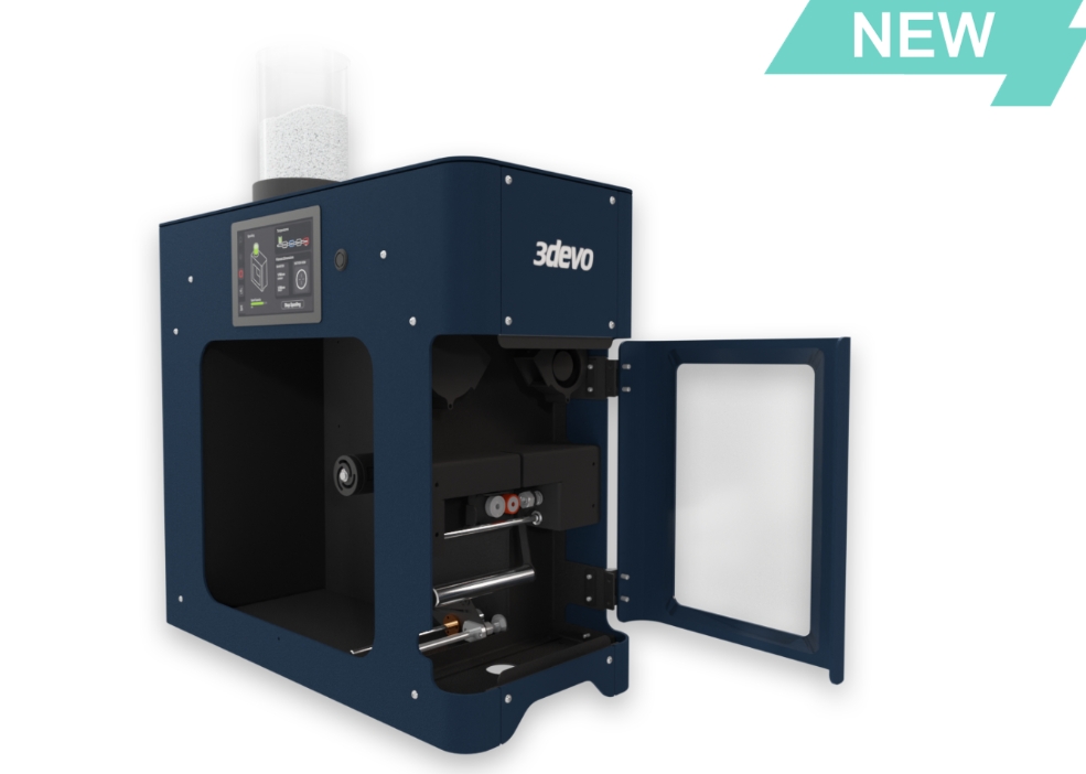 [视频] 3devo Filament Maker TWO Fusion和HighFlow：您的桌面细丝制造商解决方案