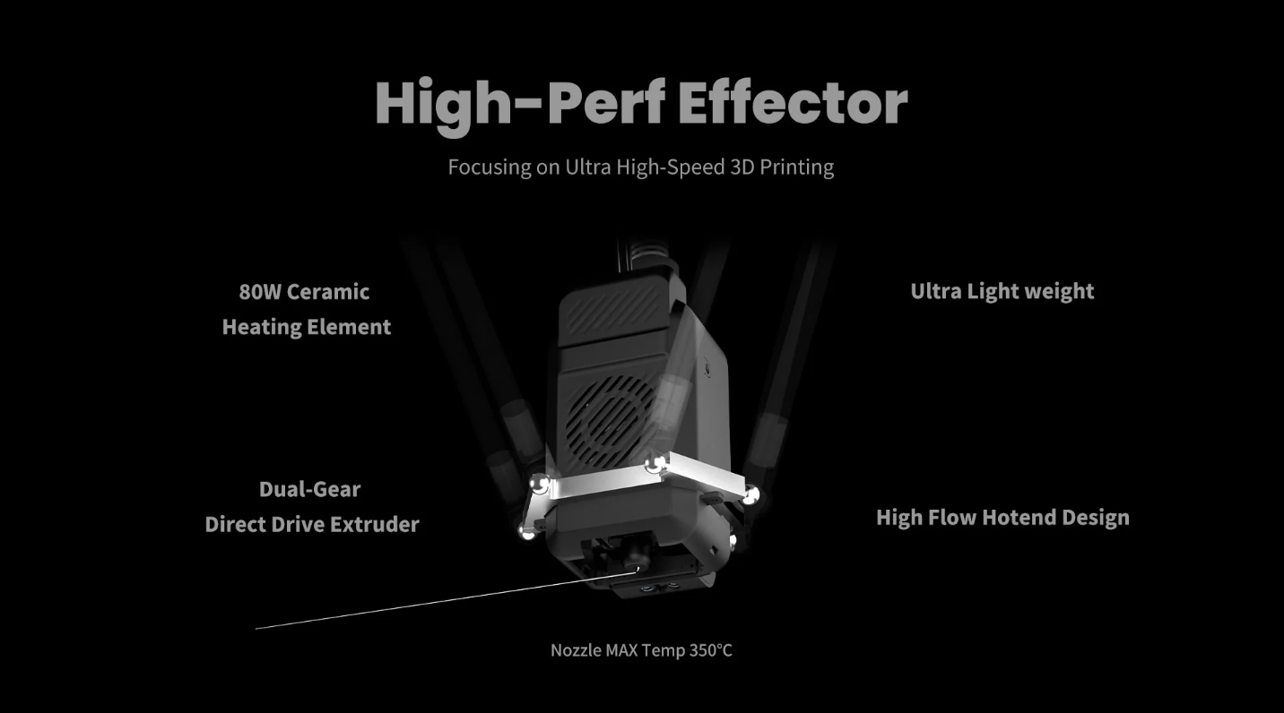 [视频] FLSUN S1/T1三角洲超高速3D打印机 打印速度1200mm/s
