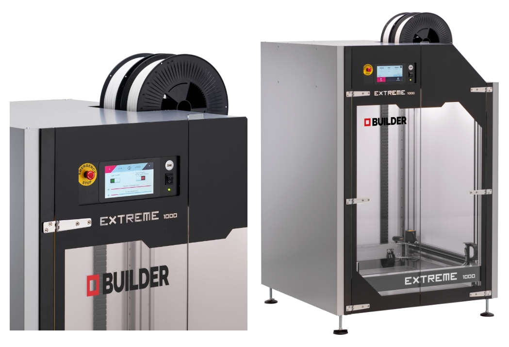 [视频] Builder Extreme 1000 PRO小型桌面和大型工业3D打印机之间的最佳解决方案