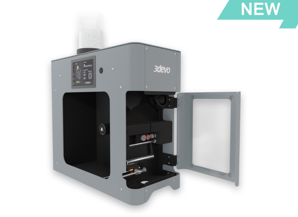 [视频] 3devo Filament Maker TWO Fusion和HighFlow：您的桌面细丝制造商解决方案