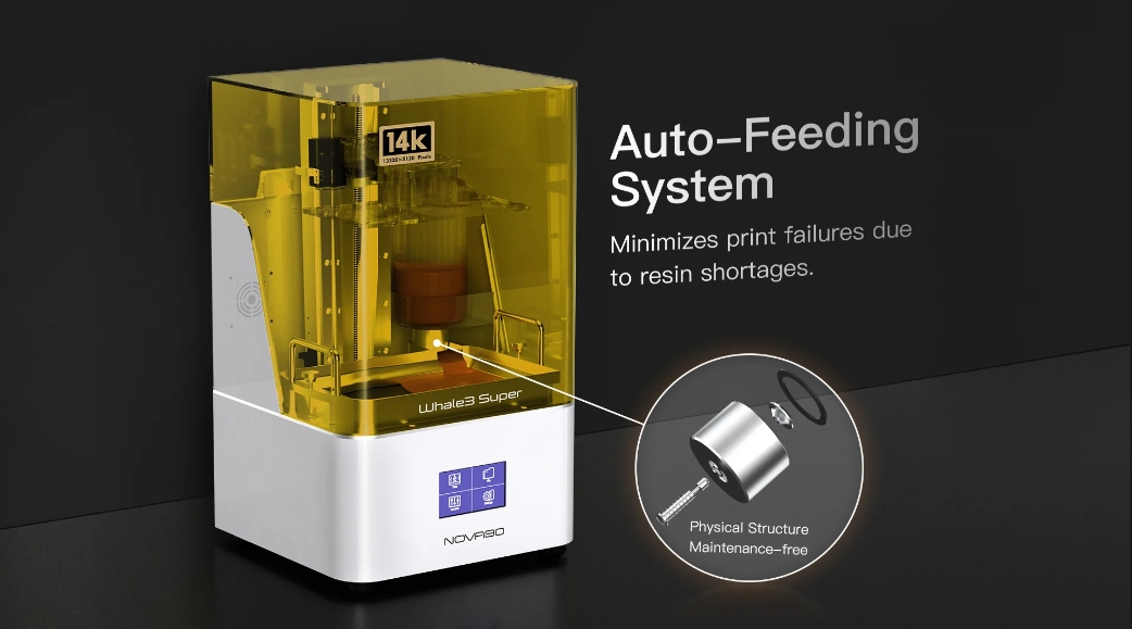 [视频] NOVA3D whale3 Super&Ultra：首款10寸14K LCD光固化3D打印机