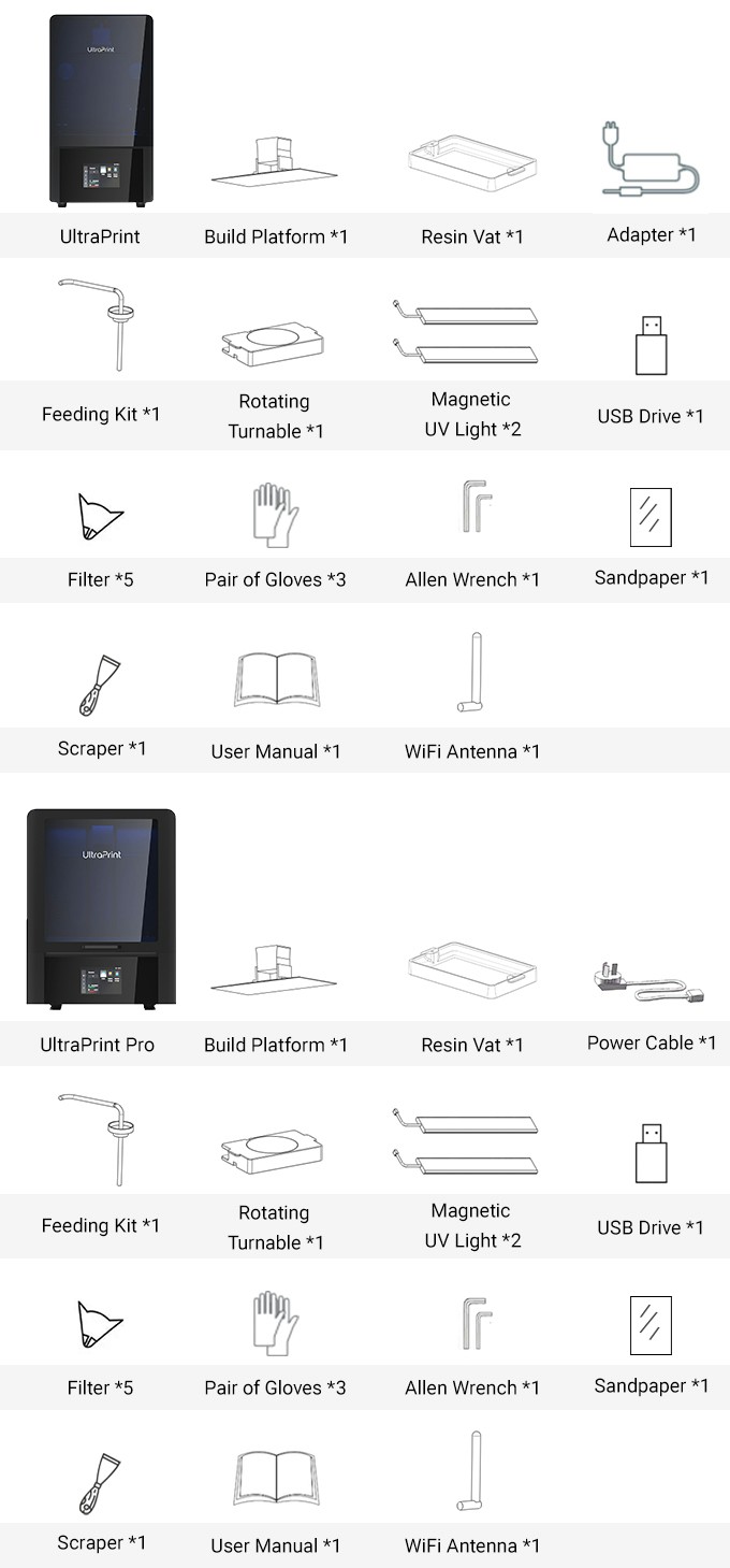 [视频] JuiceLab UltraPrint：10.1寸12K&16寸8K LCD光固化3D打印机
