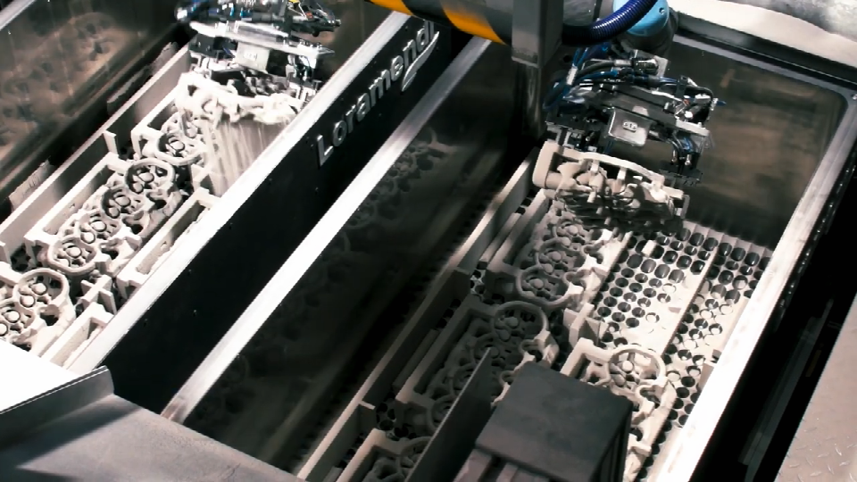 [视频] 太震撼了！Voxeljet AG与Loramendi联合推出的第一条全自动3D打印砂芯生产线