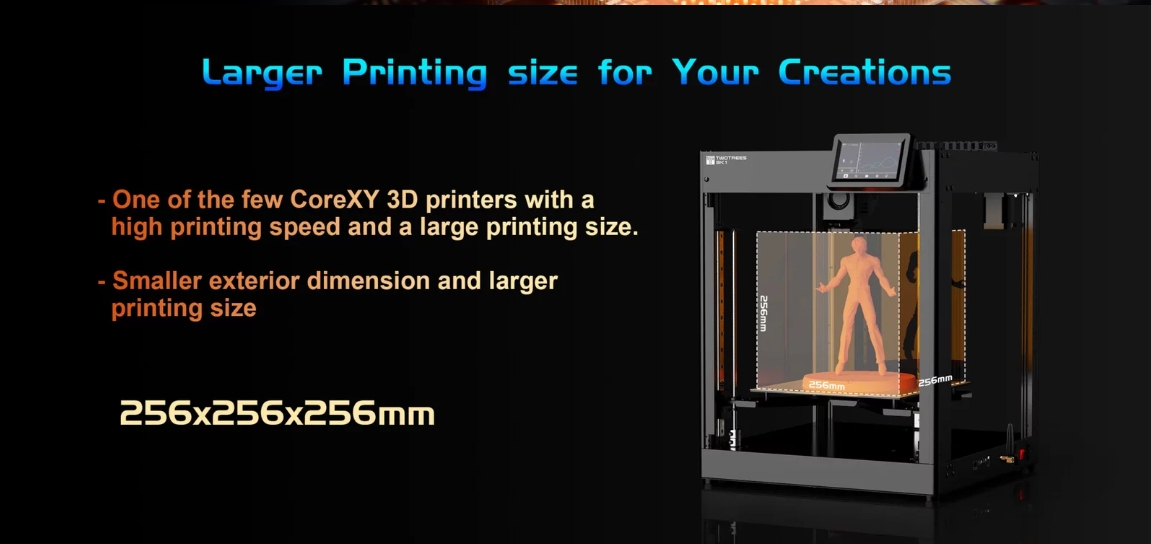 [视频] TwoTrees SK1 CoreXY高速3D打印机 700mm/s