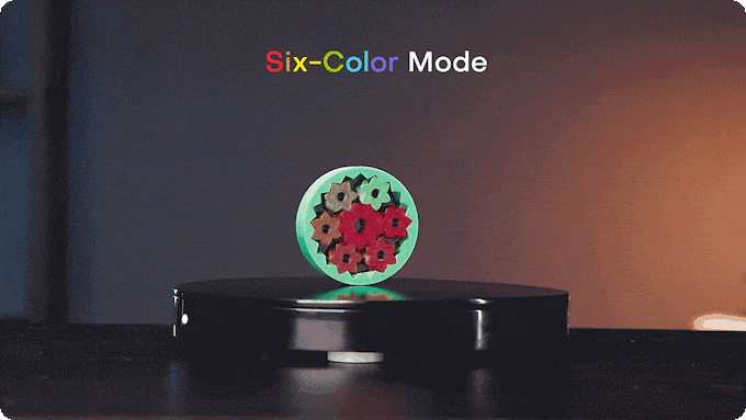 [视频] Rencolor 6色3D打印机：实现简单快速的分色、渐变和混色打印