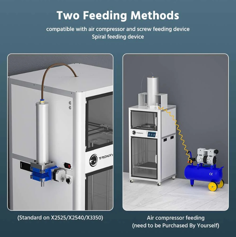 [视频] Tronxy Moore X4060大幅面陶瓷和粘土3D打印机