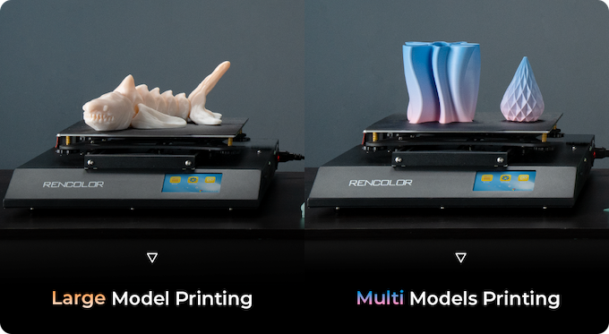 [视频] Rencolor 6色3D打印机：实现简单快速的分色、渐变和混色打印