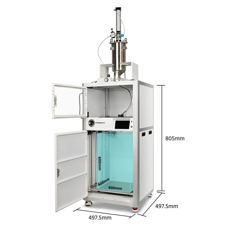 [视频] Tronxy Moore X4060大幅面陶瓷和粘土3D打印机