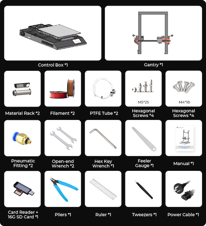 [视频] Rencolor 6色3D打印机：实现简单快速的分色、渐变和混色打印