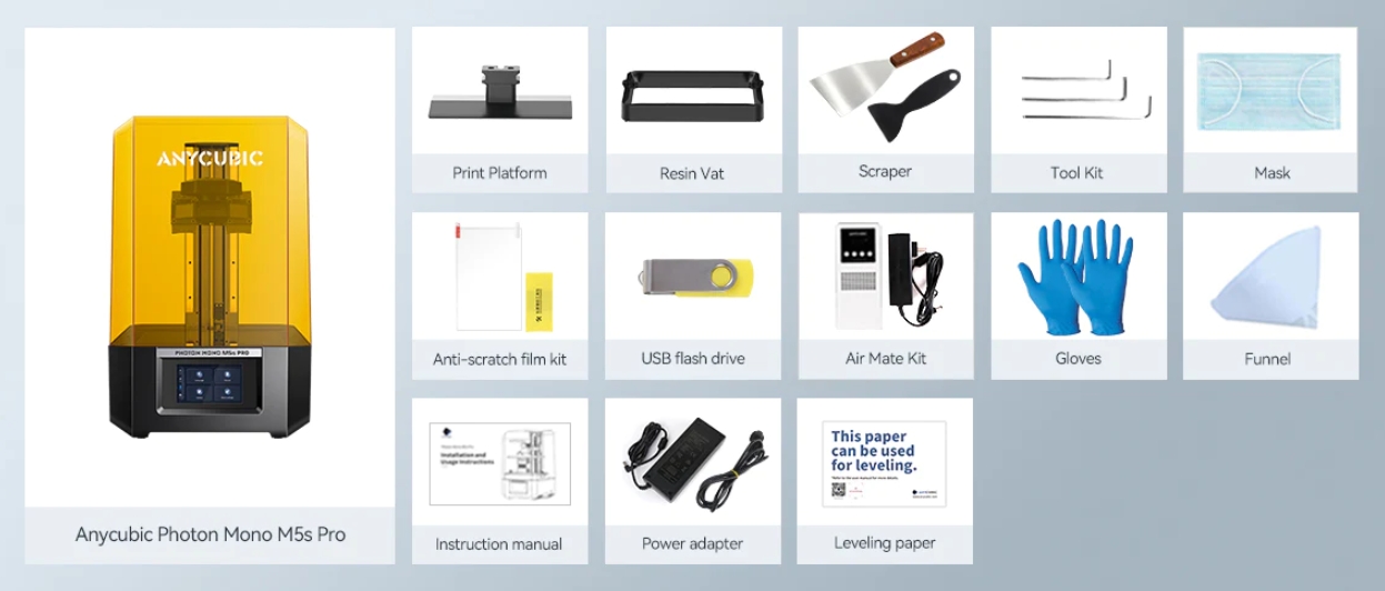 [视频] Anycubic Photon Mono M5s Pro：10.1寸14K超高分辨率 最小的细节栩栩如生