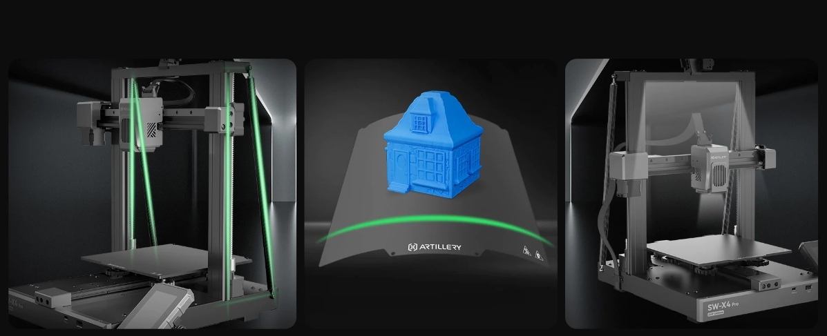 [视频] Artillery Sidewinder X4 Pro：释放速度并掌握细节