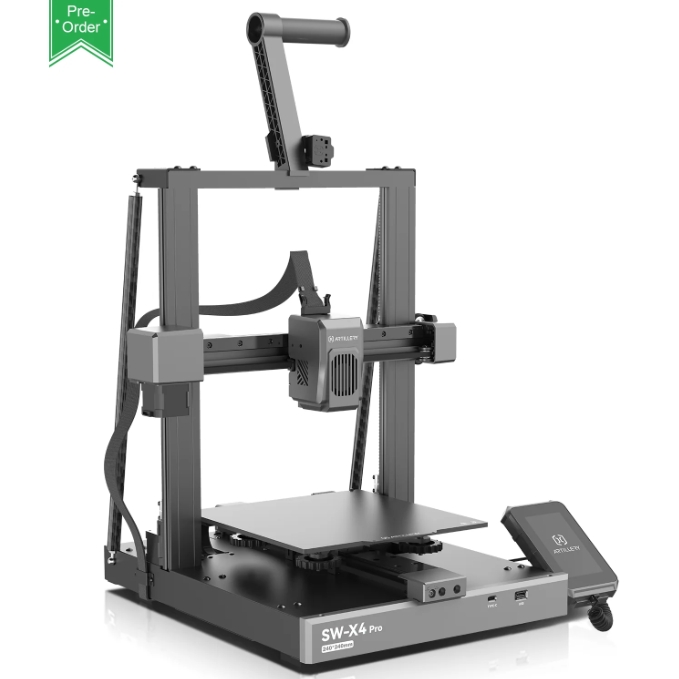 [视频] Artillery Sidewinder X4 Pro：释放速度并掌握细节