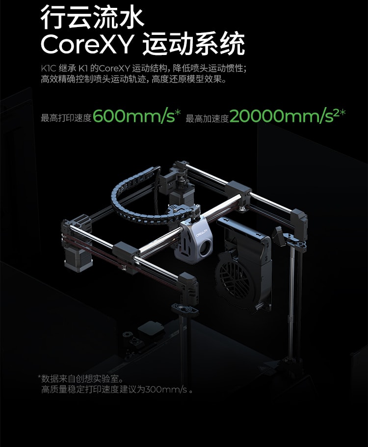 [视频] Creality K1C：一款超强快速的碳纤维3D打印机