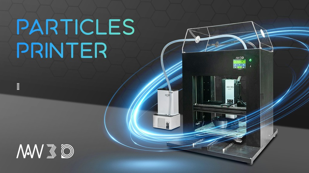 [视频] NAW3D W200PLUS颗粒3D打印机：打印更稳定、色彩更丰富