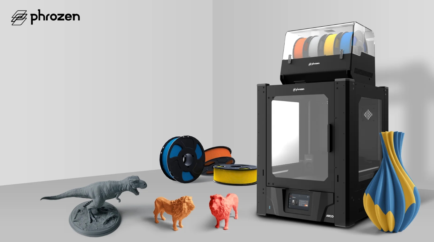 [视频] Phrozen Arco FDM 3D打印机：打印更大、更快、更多颜色
