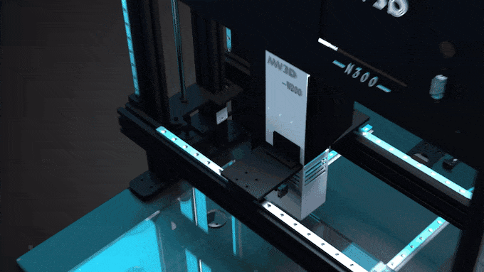 [视频] NAW3D W200PLUS颗粒3D打印机：打印更稳定、色彩更丰富